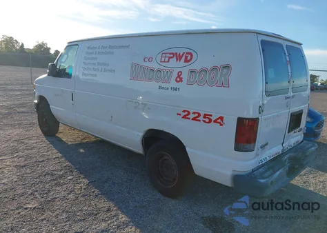 2010 Ford E-150 Commercial/Recreational z USA, uszkodzony, nr VIN 1FTNE1EW8ADA16208